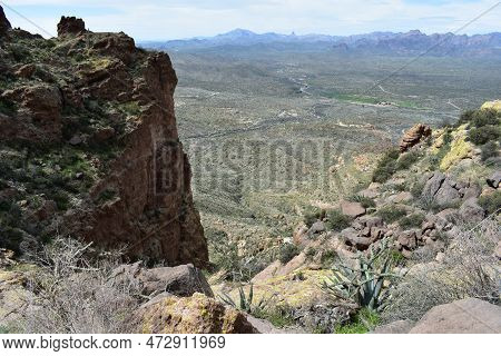 Hike To The Top Of Picketpost Mountain In Arizona