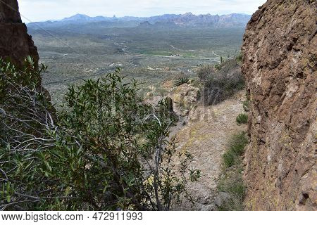 Hiking To The Top Of Picketpost Mountain In Arizona