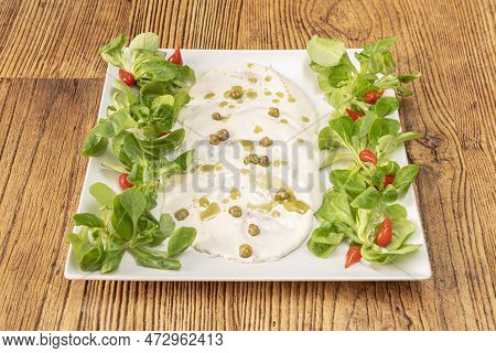 Vitel Toné Is A Typical Dish Of Italian Cuisine, From The Piedmont Region. It Is Also Very Popular I