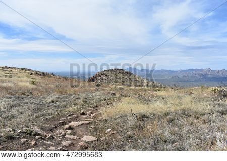 Wilderness At Top Of Picketpost Mountain In Arizona