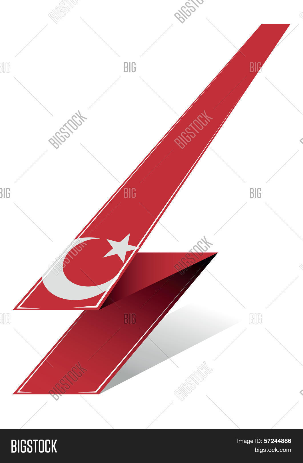 Turkey Arrow Vector & Photo (Free Trial) | Bigstock