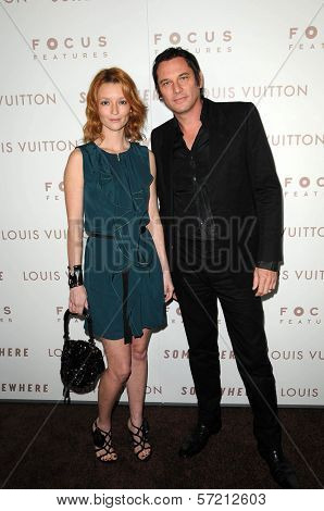 Audrey Marnay and Stephen Emeret at the Premiere Of Focus Features' 