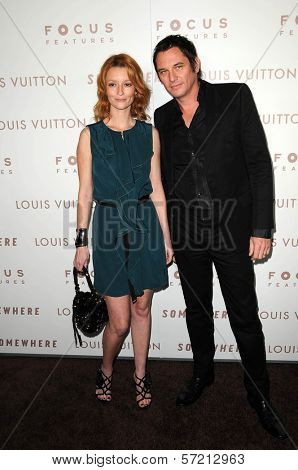 Audrey Marnay and Stephen Emeret  at the Premiere Of Focus Features' 