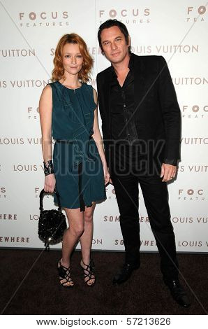 Audrey Marnay and Stephen Emeret at the Premiere Of Focus Features' 
