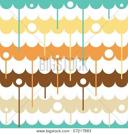 Liquid seamless pattern