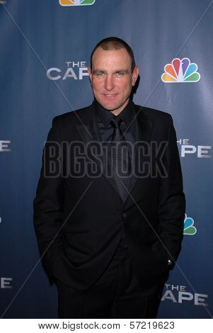 Vinnie Jones at the premiere party for NBC's 