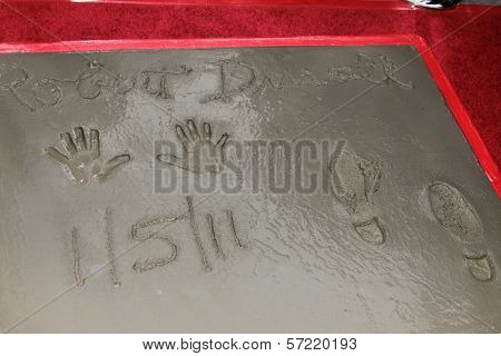 Robert Duvall  at Robert Duvall's Hand and Footprint Ceremony to celebrate his 