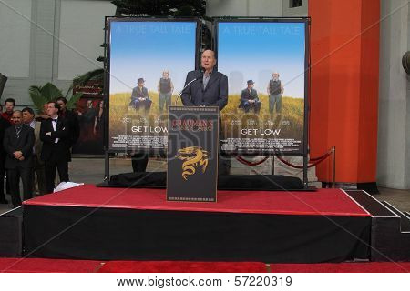 Robert Duvall at Robert Duvall's Hand and Footprint Ceremony to celebrate his 