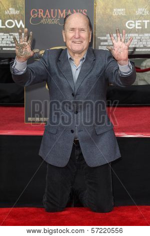 Robert Duvall at Robert Duvall's Hand and Footprint Ceremony to celebrate his 