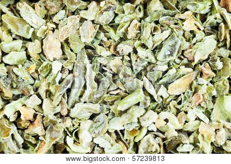 Green Paprika Pieces