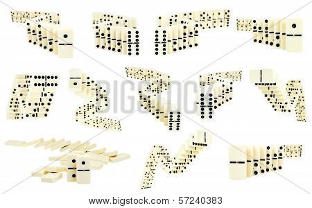 Set Of Zigzags From Domino Tiles