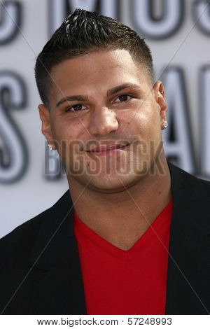 Ronnie Magro at the 2010 MTV Video Music Awards, Nokia Theatre L.A. LIVE, Los Angeles, CA. 08-12-10