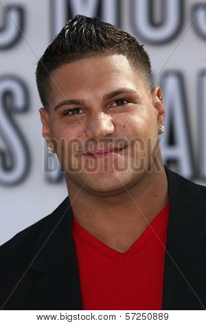 Ronnie Magro at the 2010 MTV Video Music Awards, Nokia Theatre L.A. LIVE, Los Angeles, CA. 08-12-10