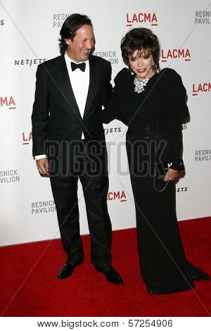 Joan Collins, Percy Gibson  at LACMA presents 