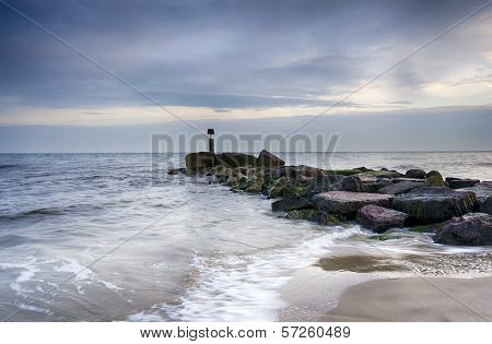 Waves At Hengistbury Head