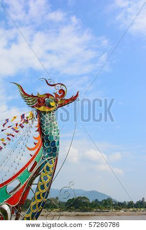 Bow Of Kaew Kusol Tharm Boat