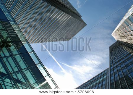 London financial district