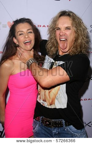 Alicia Arden and Michael Starr at the Adam Saaks Flagship Store Opening, Adam Saaks Store, Los Angeles, CA. 10-10-10