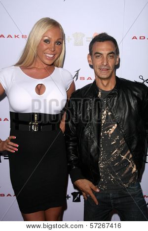 Mary Carey and Adam Saaks at the Adam Saaks Flagship Store Opening, Adam Saaks Store, Los Angeles, CA. 10-10-10