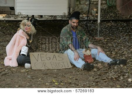 Lotti Pharriss Knowles on the set of the movie 