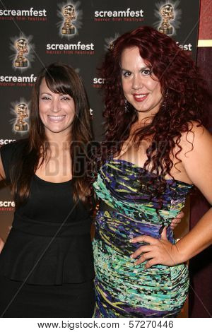 Courtney Zito and Fileena Bahris  at a screening of 