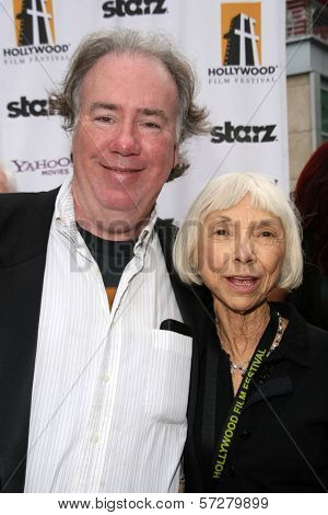 FX Feeney and Tamar Simon Hoffs at a screening of 