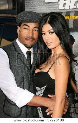 Erik White and Kim Lee at the World Premiere of 