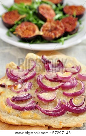 French Flammkuchen