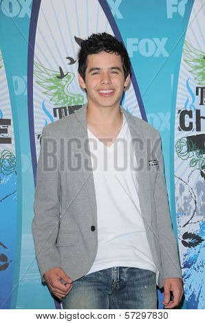 David Archuleta at the 2010 Teen Choice Awards - Press Room, Gibson Amphitheater, Universal City, CA. 08-08-10