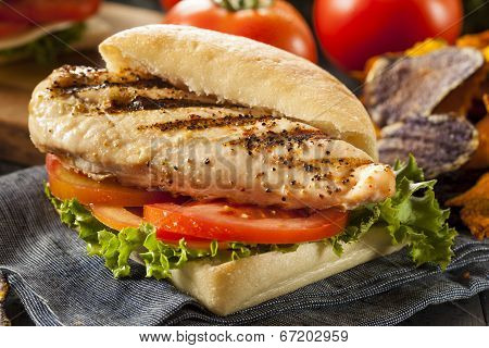 Healthy Grilled Chicken Sandwich