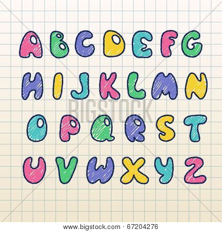 English alphabet