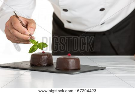 Pastry With A Cake