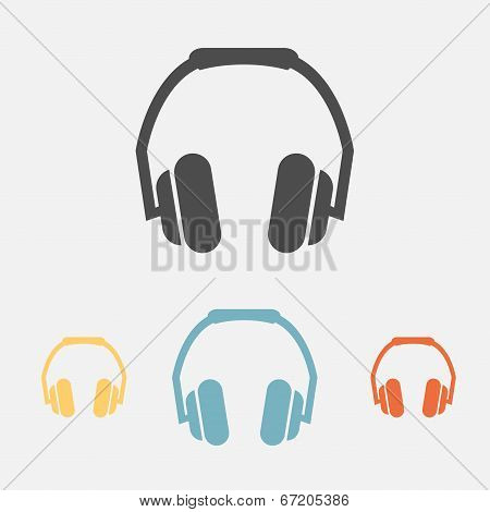 Headphone icons