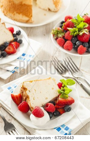 Homemade Angel Food Cake