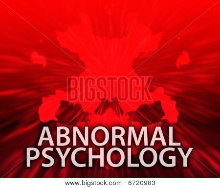 Abnormal Psychology Kleks tło