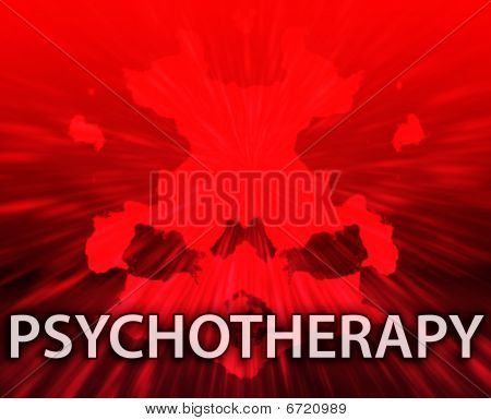 Psychoterapia Kleks tło