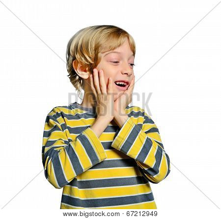 Isolated Child Boy