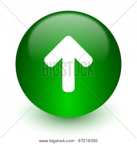 up arrow merican icon, usa flag