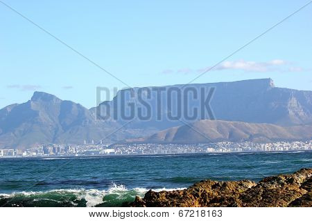 Table Mountain From Mandela's Eyes