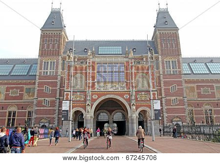 Rijksmuseum In Amsterdam, Netherlands