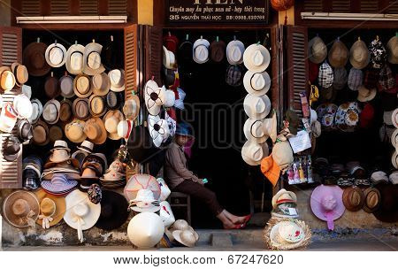 Hat Shop, Hoi An, Vietnam