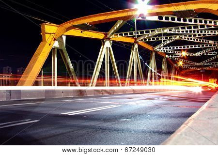 the orange bridge