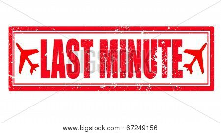Last Minute Stamp