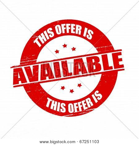 Available
