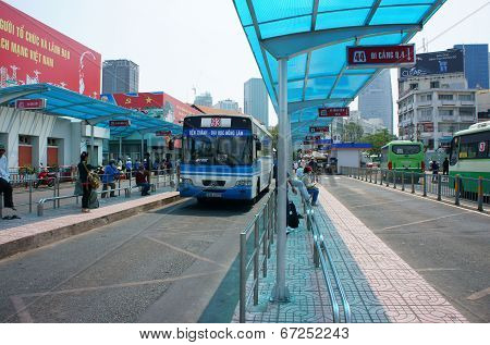 Ho Chi Minh Bus Stop