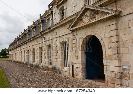 Main Entrance Of Corderie Royale In Rochefort