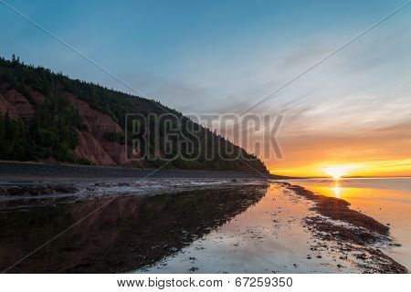 Ocean Beach At Sunrise