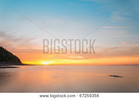 Ocean Beach At Sunrise