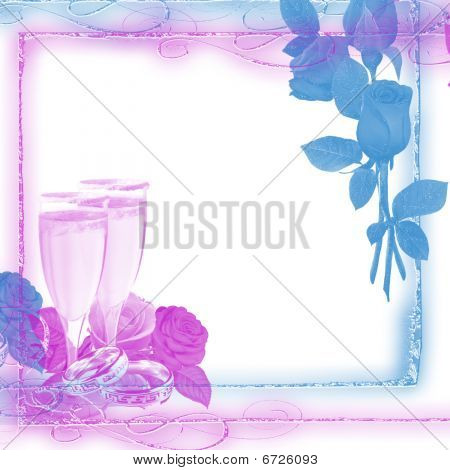 Delicate wedding