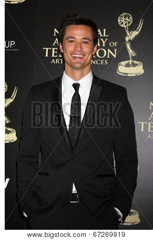 LOS ANGELES - JUN 22:  Matthew Atkinson at the 2014 Daytime Emmy Awards Arrivals at the Beverly Hilton Hotel on June 22, 2014 in Beverly Hills, CA